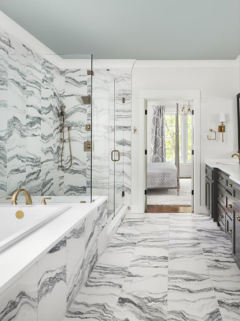 marble bathroom