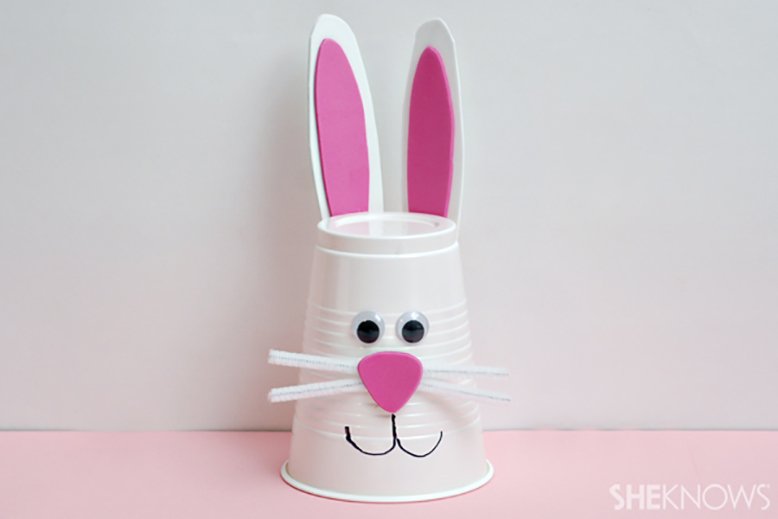 easter craft bunny