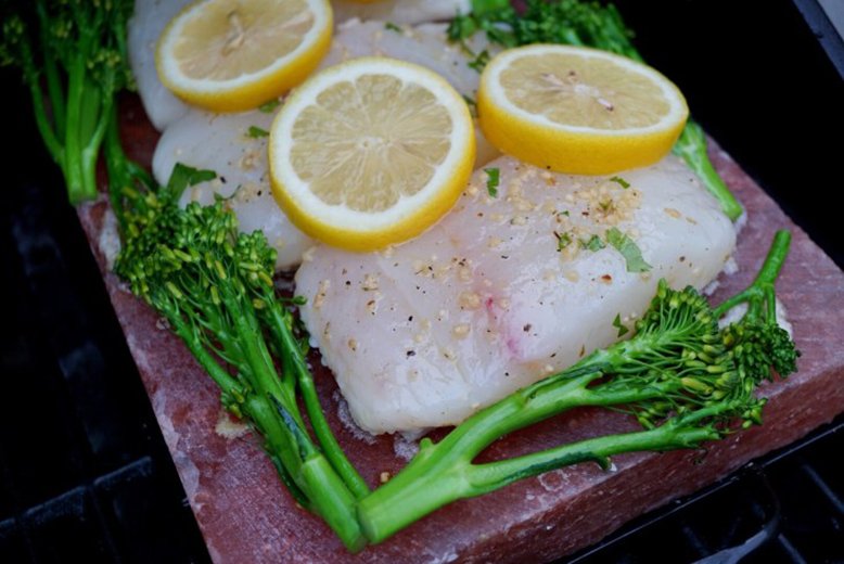 grilled halibut