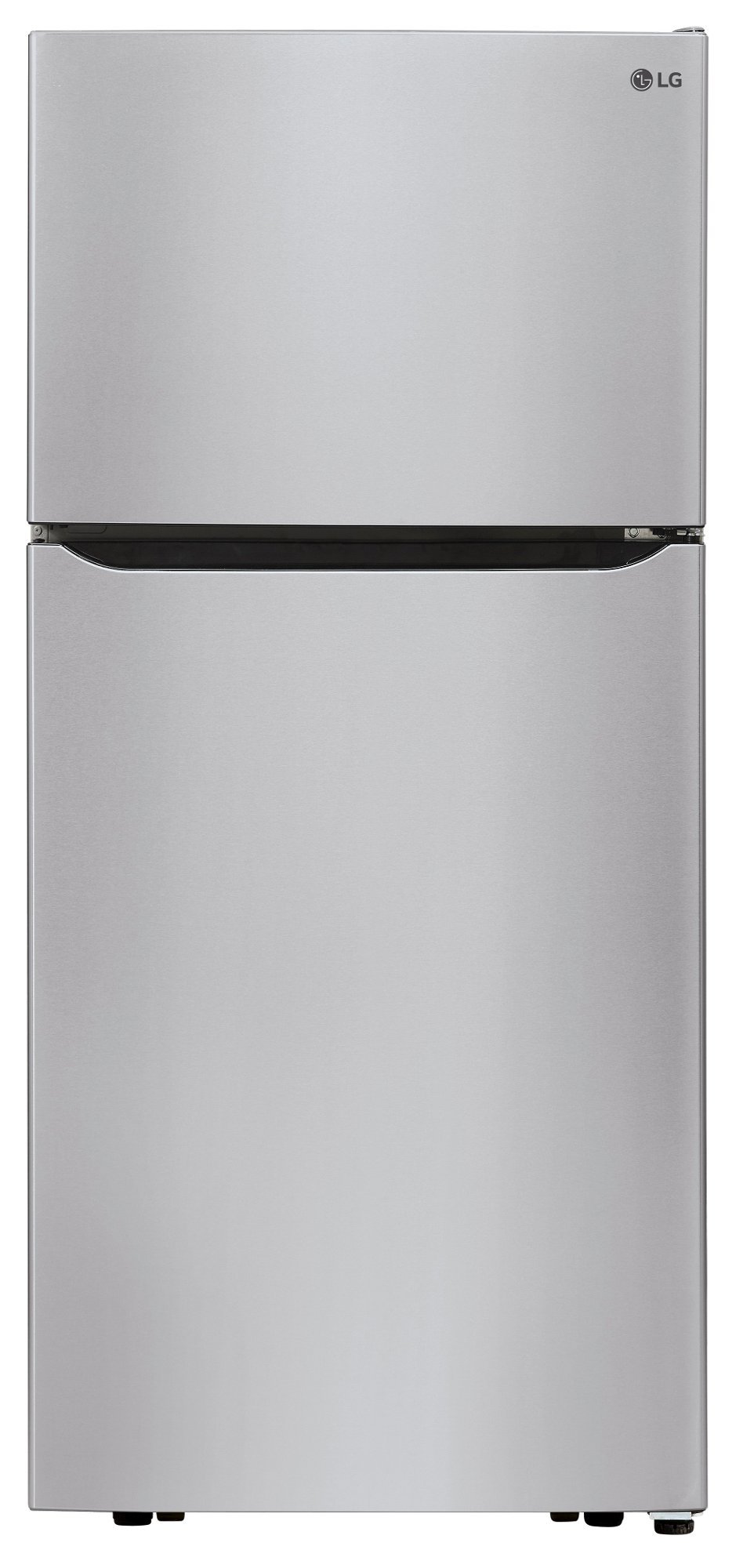 Stainless steel LG top freezer refrigerator