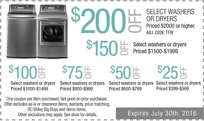 Rc willey coupon code