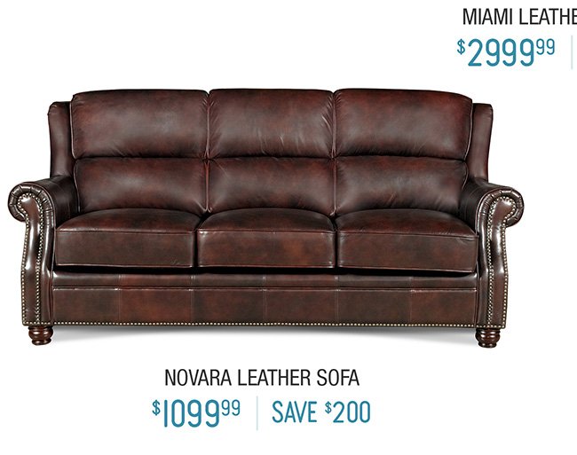 Discover The Deals At Our Columbus Day Super Rc Willey Novara Leather Sofa