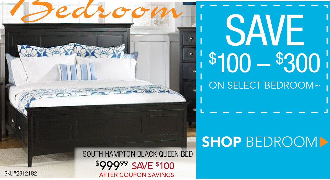 Bedroom store coupons