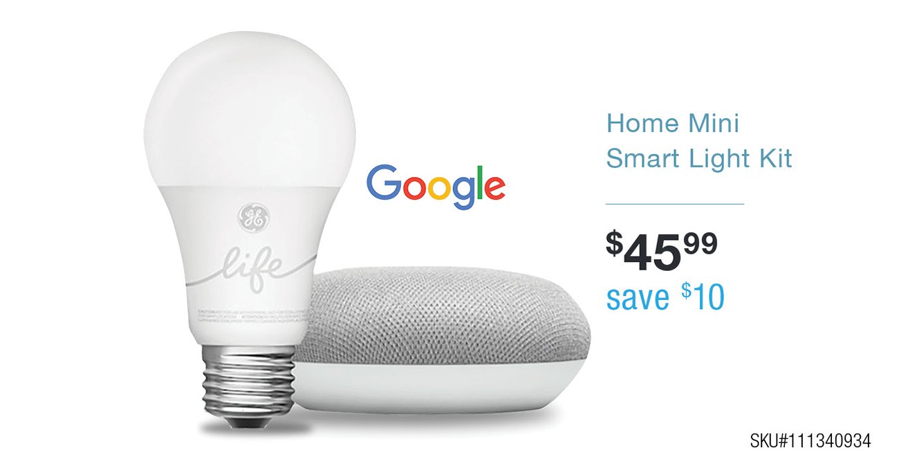 what smart lights work with google home mini