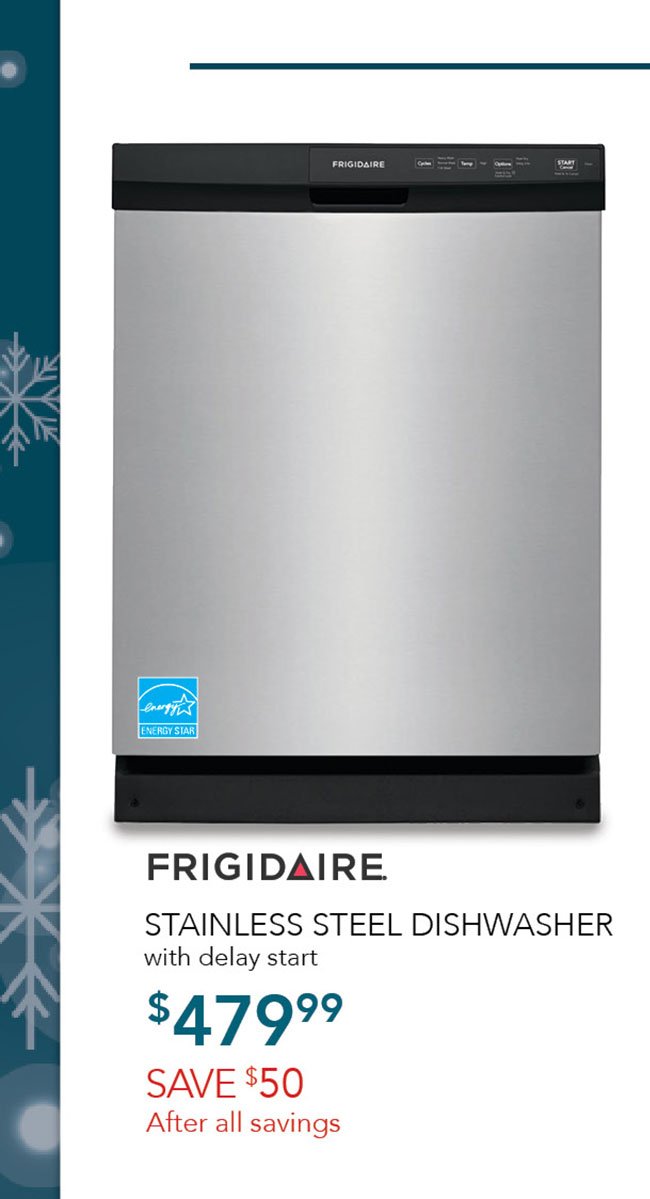 Frigidaire-stainless-steel-dishwasher