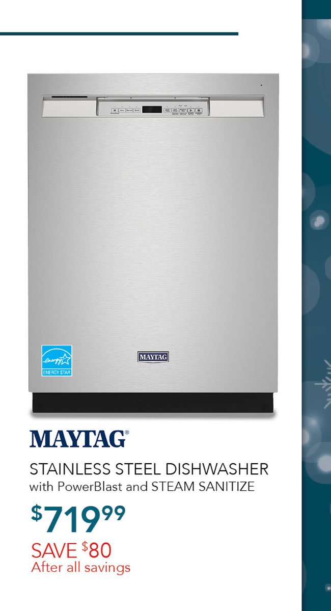 Maytag-stainless-steel-dishwasher