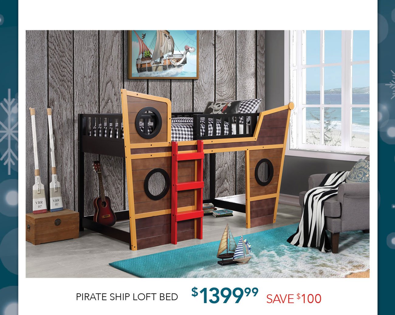 Pirate-ship-loft-bed