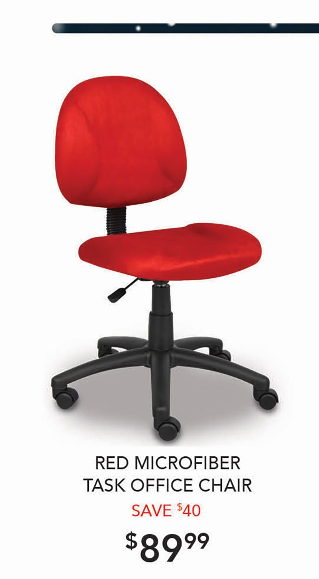 Red-Microfiber-Task-Office-Chair