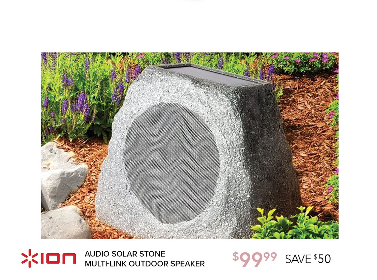 Ion-Solar-Stone-out-door-speaker