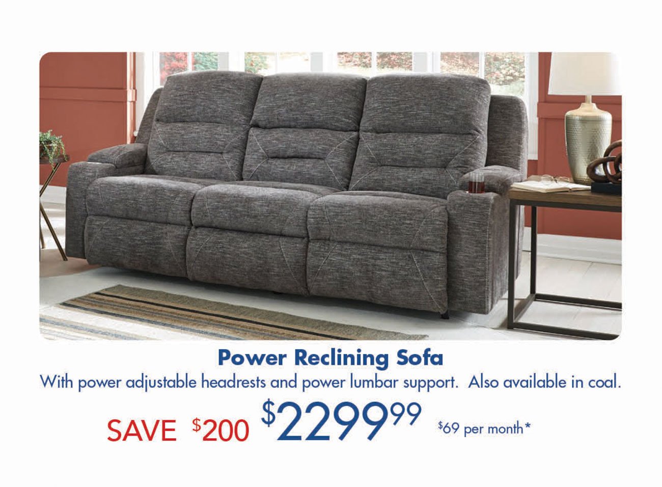 Dark-Gray-Power-Reclining-Sofa