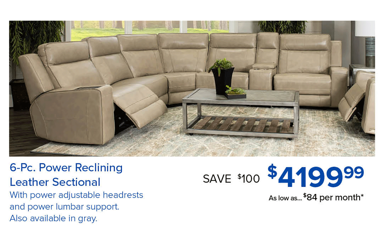 Power-Reclining-Leather-Sectional