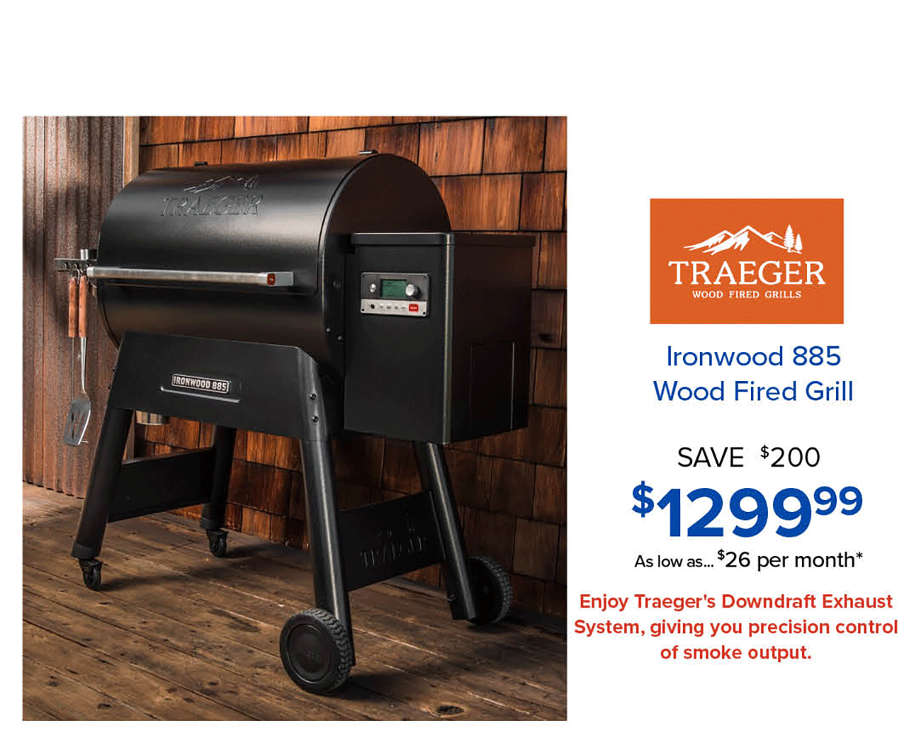 Traeger-Ironwood-885-Wood-Fired-Grill