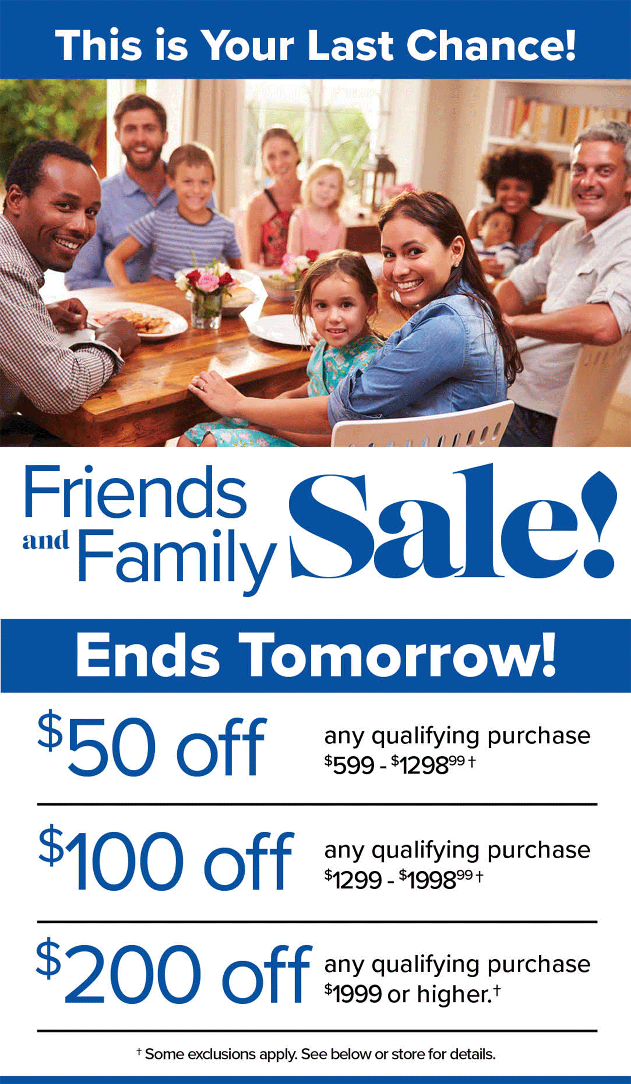 Expired Email Friends and Family Discounts End Tomorrow! RC Willey