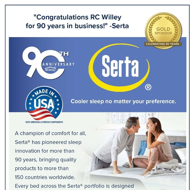 Check Out Our New Lineup of Serta Mattresses