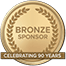 bronze sponsor badge