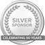 silver sponsor badge