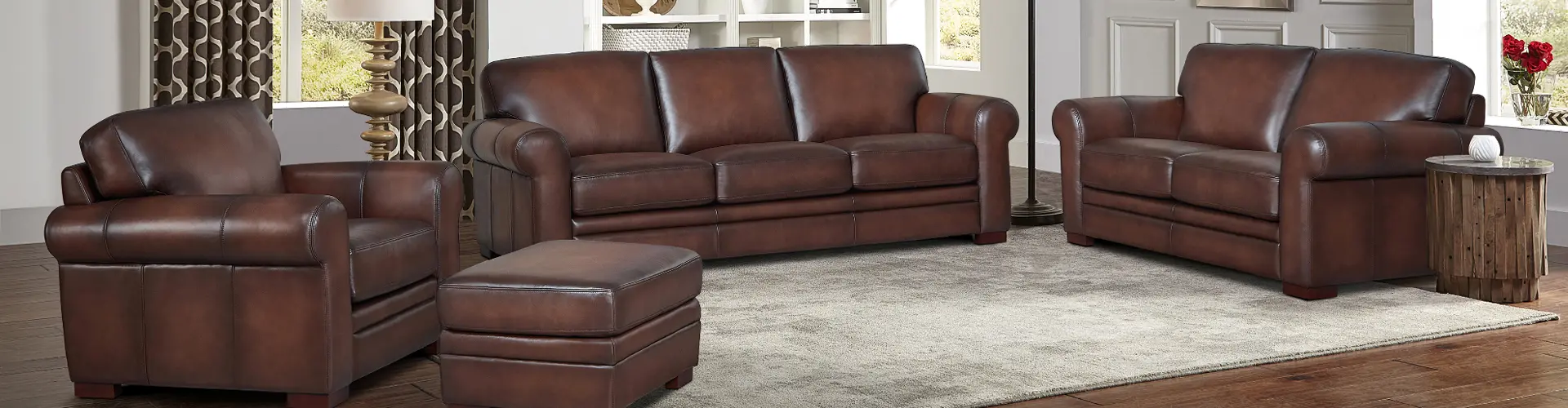 Amax Leather Living Room