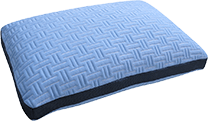 The Blue Burrito pillow