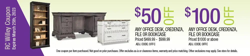 Save up to $100 on office desks