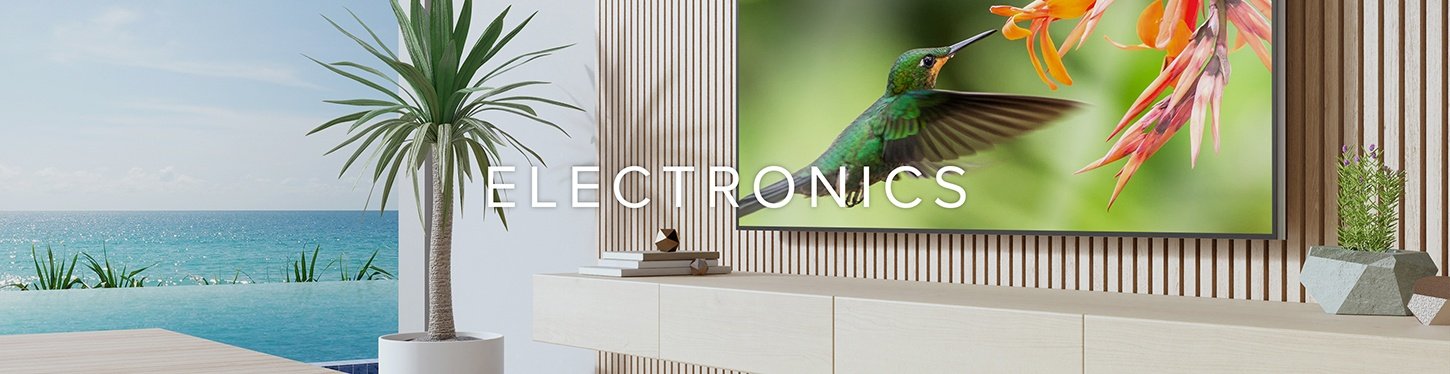 Electronics category banner