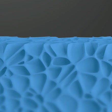 Computer generated render of TEMPUR® material