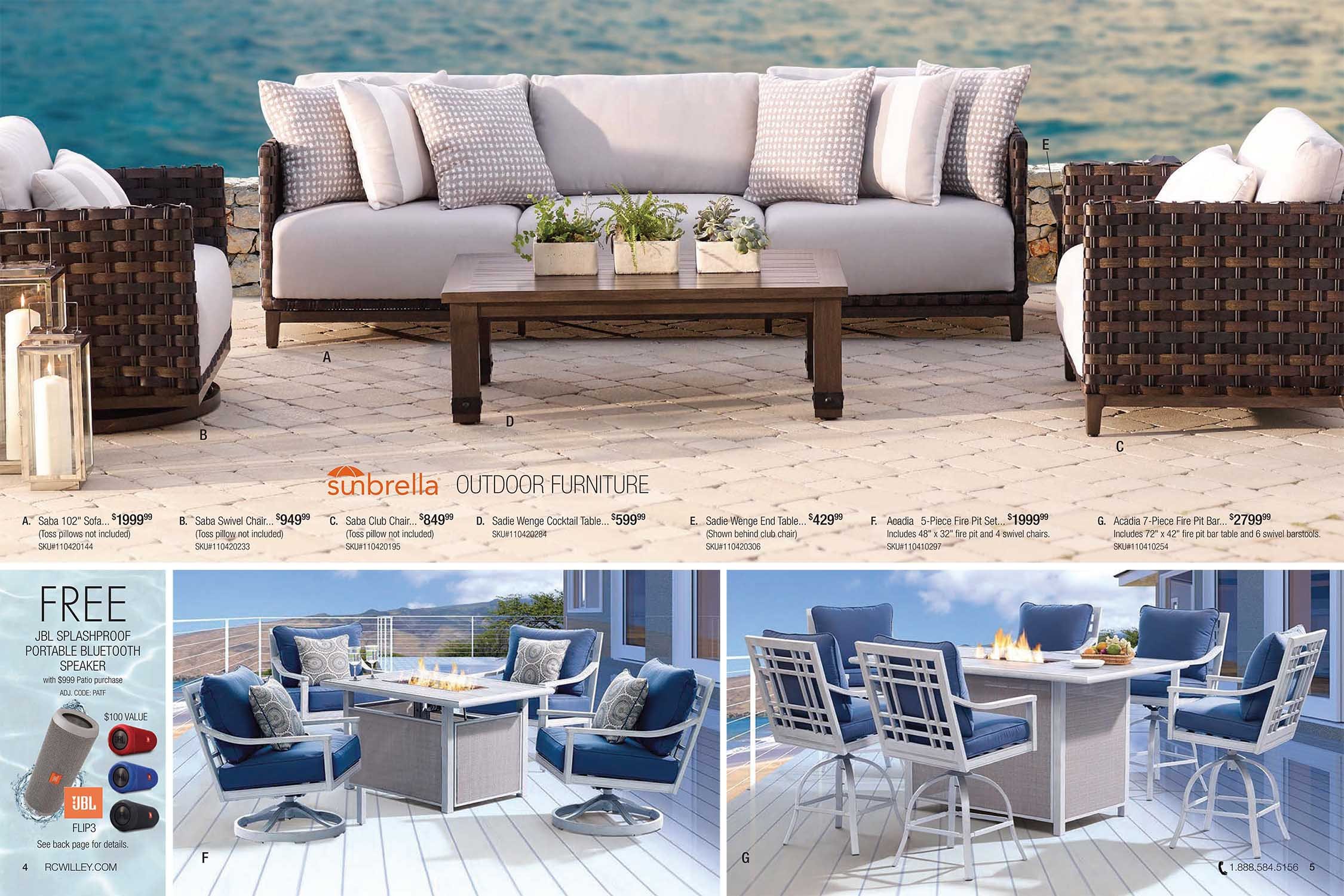 Outdoor Living - Spring 2017 Patio Catalog | RC Willey Furniture Store