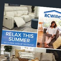 Category Spotlight—Summer Savings on Sofas and Sectionals Happening Now at RC Willey!