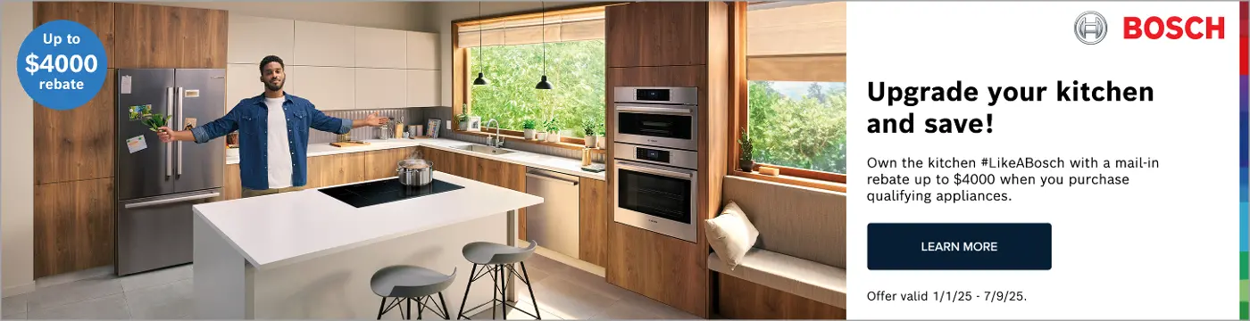 Upgrade your kitchen and save. Learn more