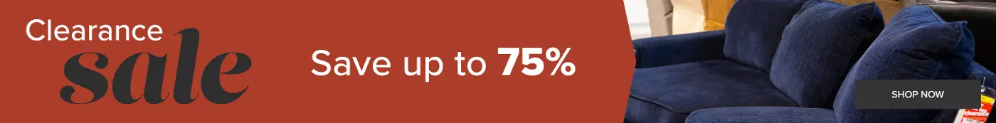 Clearance Sale. Save up to 75%.