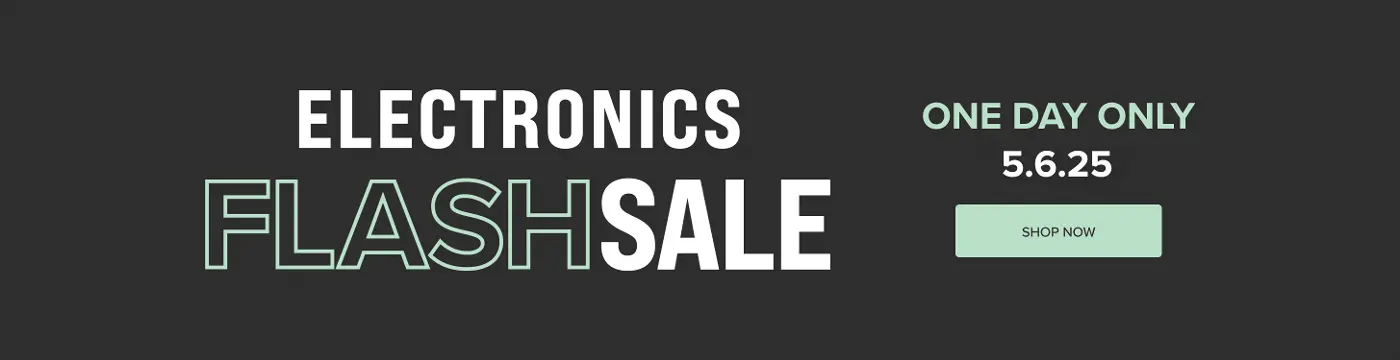 Electronics Flash Sale one day only