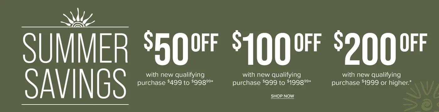 Get up to $200 off with qualifying purchase