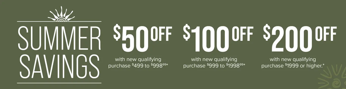 Get up to $200 off with qualifying purchase