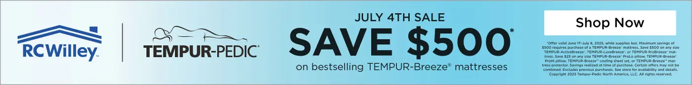 Save $500 on best selling Breeze mattresses