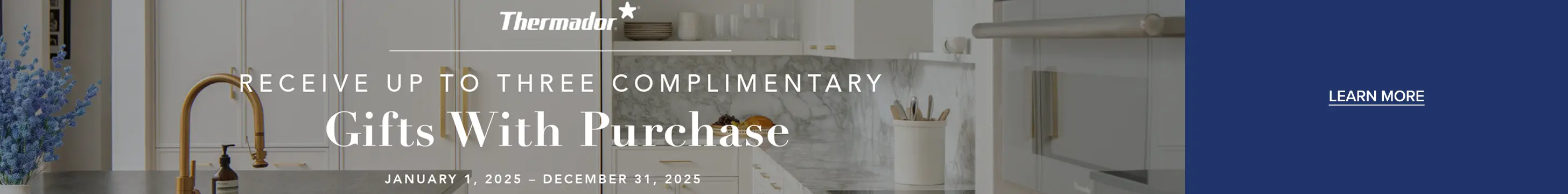 Receive up to three complimentary gifts with purchase