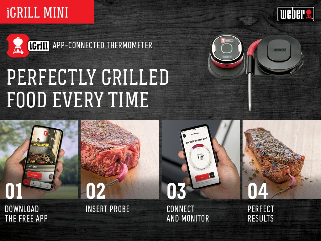 Introducing the Weber iGrill 3 High-Tech Grilling Thermometer