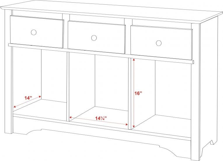 Black Console Table Dimensions