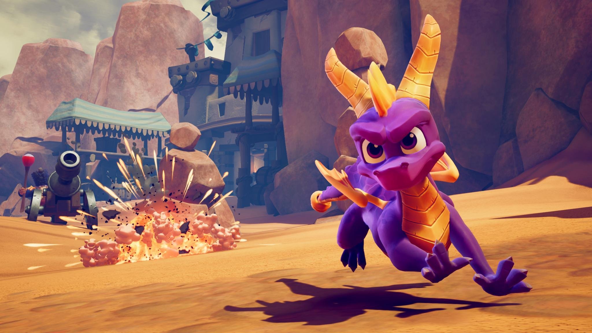 screenshot of Spyro reignited trilogy