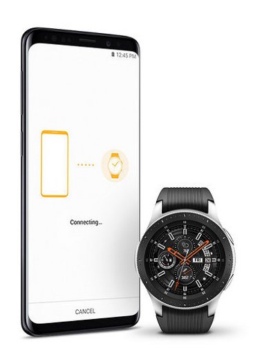 Samsung smartwatch is compatible with Android and iOS