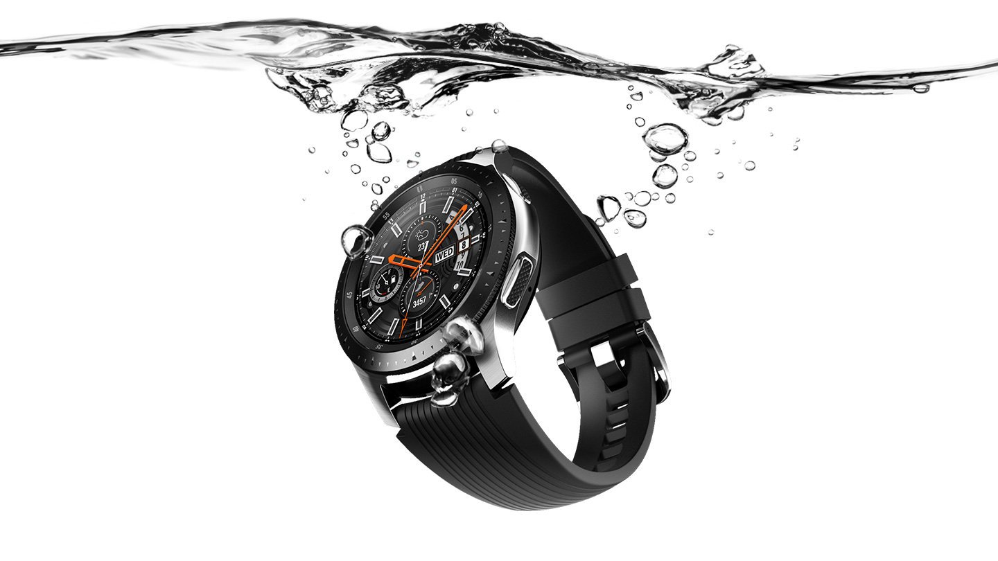 Samsung smartwatch waterproof underwater