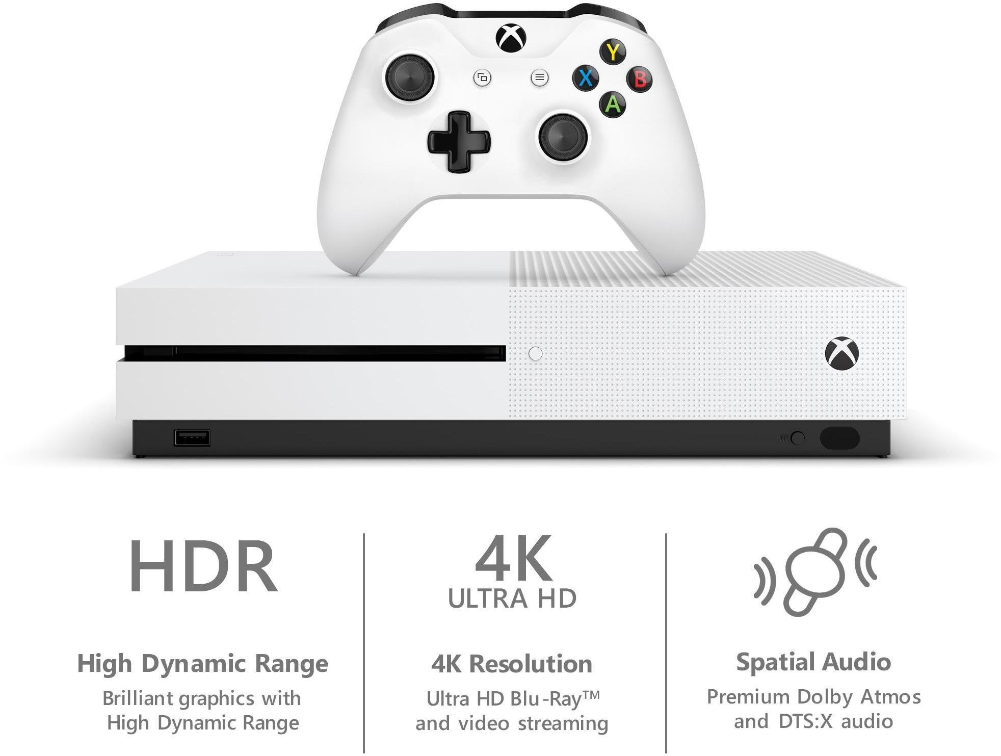 Xbox One S features