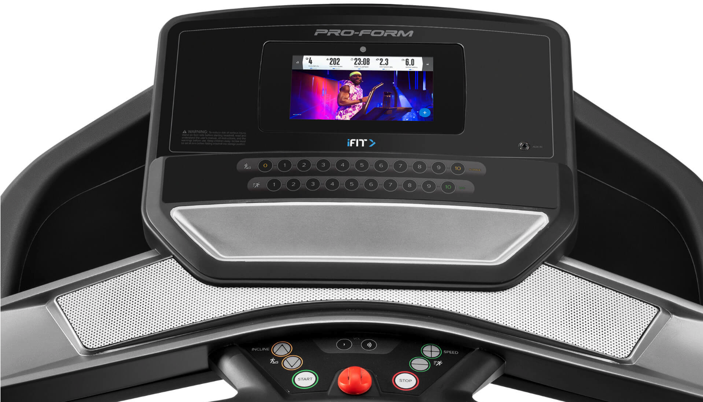 Smart touchscreen ProForm Treadmill
