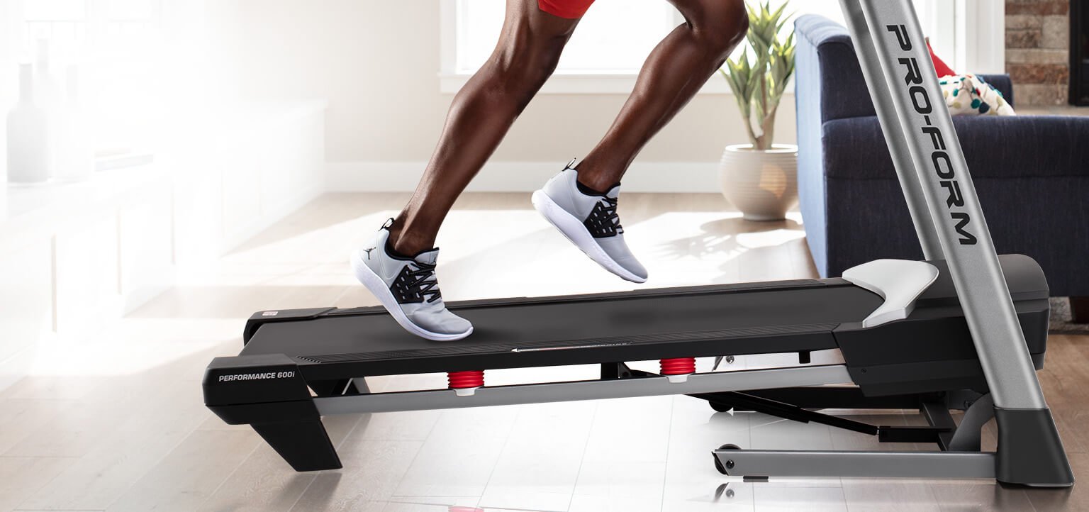 incline on the proform treadmill