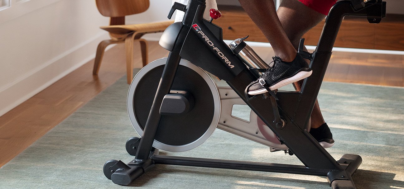 proform exercise bike goes fast