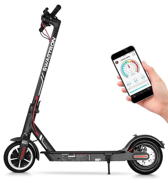 use the app with the swagger scooter