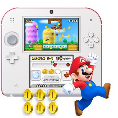 Mario for the nintendo 2ds