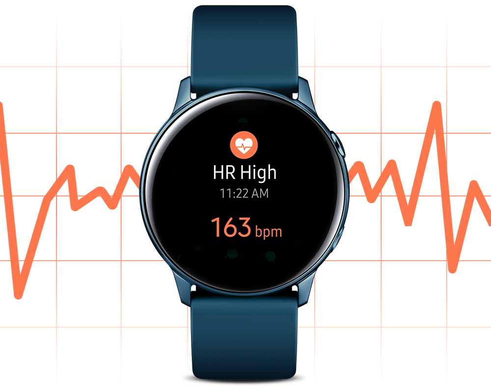 samsung active watch heart rate monitor