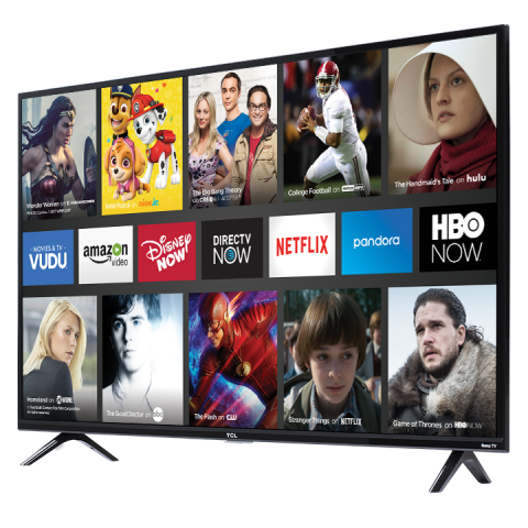 options on the TCL TV