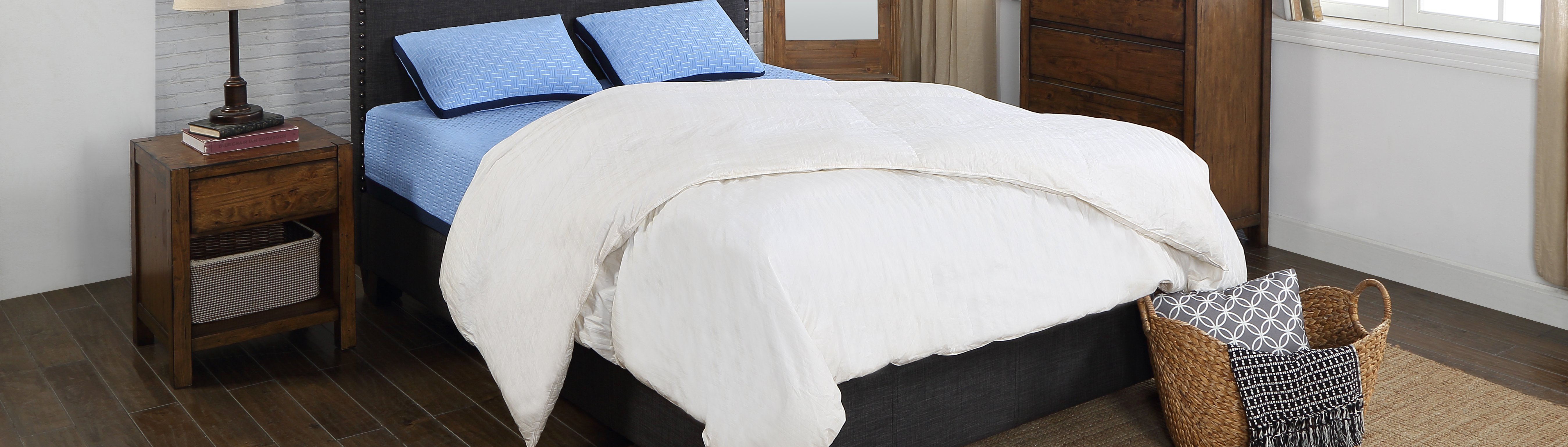 Blue Burrito with Bedding