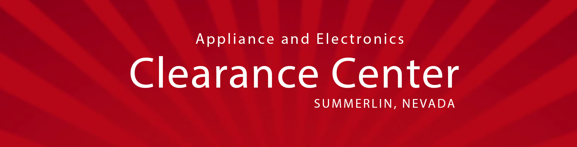 RC Willey Appliance Clearance Center in Summerlin, Nevada