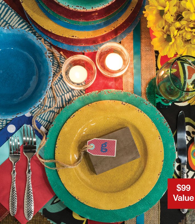 Melamine Dinnerware Set